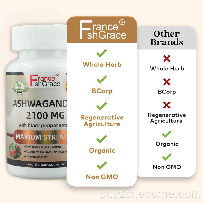 Cápsulas de Ashwagandha Stress Organic Ashwagandha